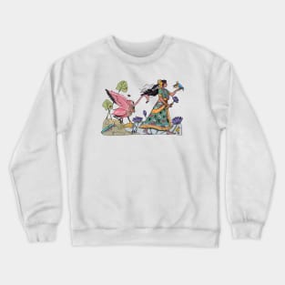 The march with nature Crewneck Sweatshirt